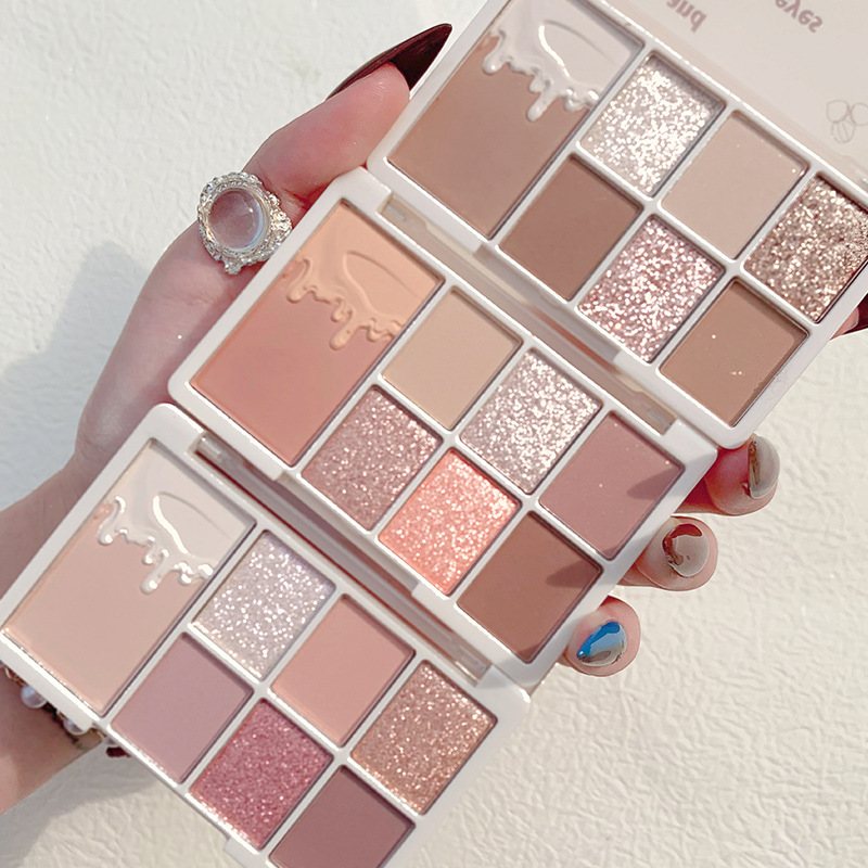 Pigmented Eyeshadow Palette - Natural Colors