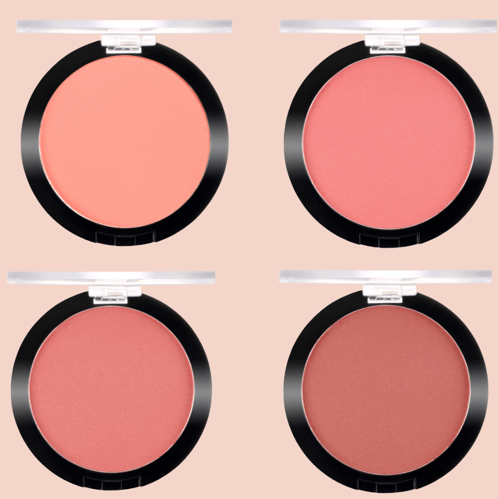 Monochrome Face Texture Blush