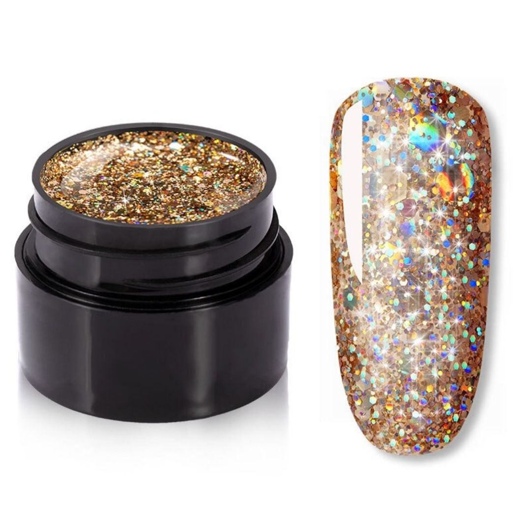 REVOLUTIONARY NAIL GEL GLITTER - UP TO 50% OFF!