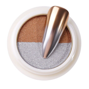 Two-Tone Gradient Chrome Powder