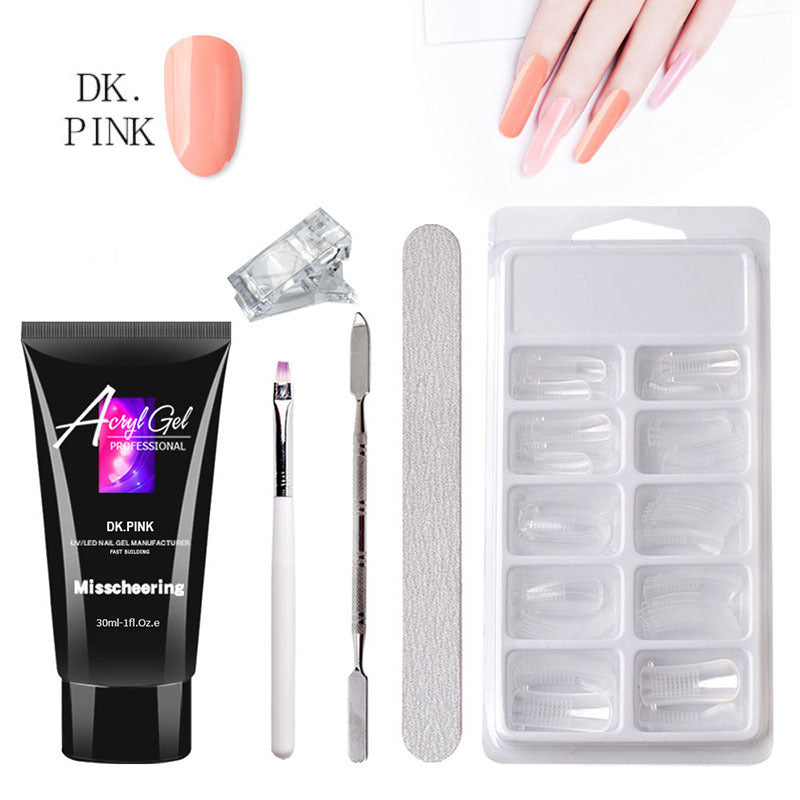 Best Curing Buildding Gel Nail Extension Kit Natural in Bottle – AIMEILI  GEL POLISH