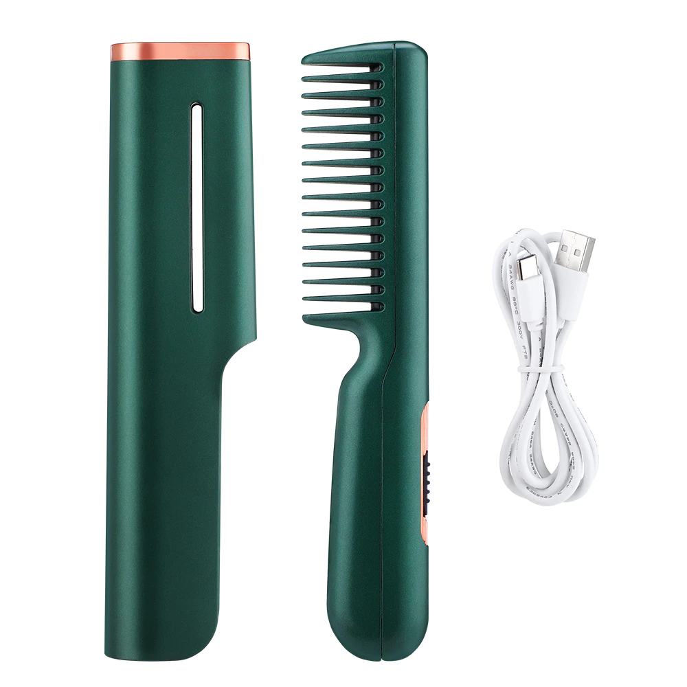 Portable Straightener Hair Brush